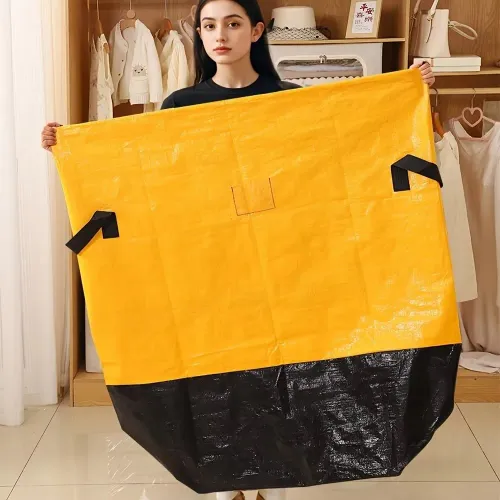 Large capacity moving luggage bag, storage bag, burlap bag, hand-held bag