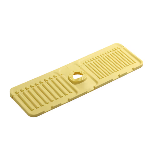 5pcs Silicone Sink Faucet Draining Mat