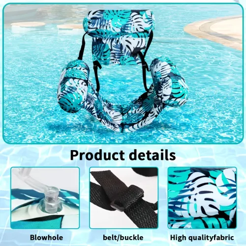 1 PC Inflatable Floating Lounger for Adult,Portable Pool Float Chair,Foldable Recliner for Swimming Pool,Lake,Beach Summer Relaxation