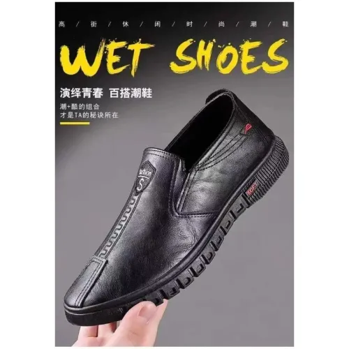 Men's soft soled business shoes are breathable, lightweight, and durable