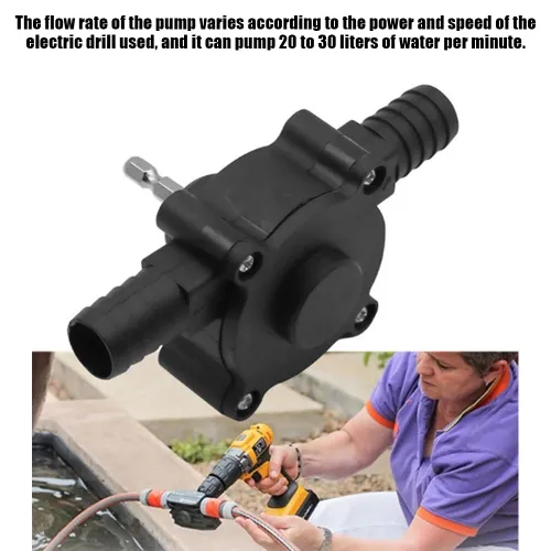 Electric Drill Pump Mini Hand Self-priming Liquid Transfer Pumps