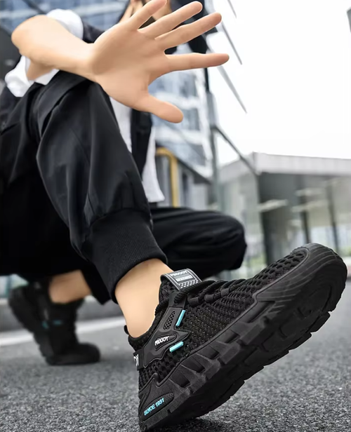 Loose Fit Walking Casual Shoes Flexible Sole Structure Suits Gym Workout Jogging Training Outdoor Light Daily Sports Activity