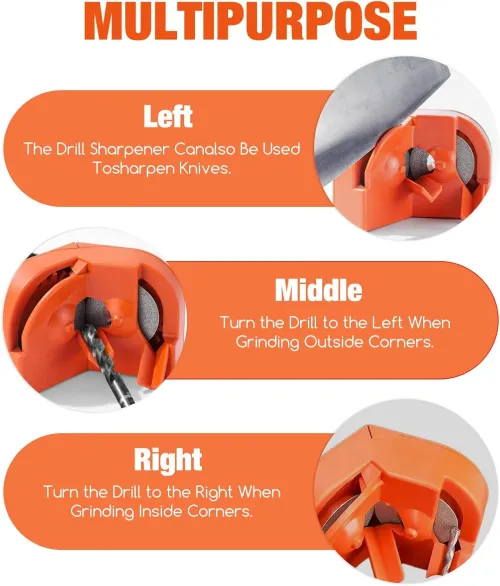 Sharpener suitable for all drill bits, electric drills, and diamond grinding wheel tools
