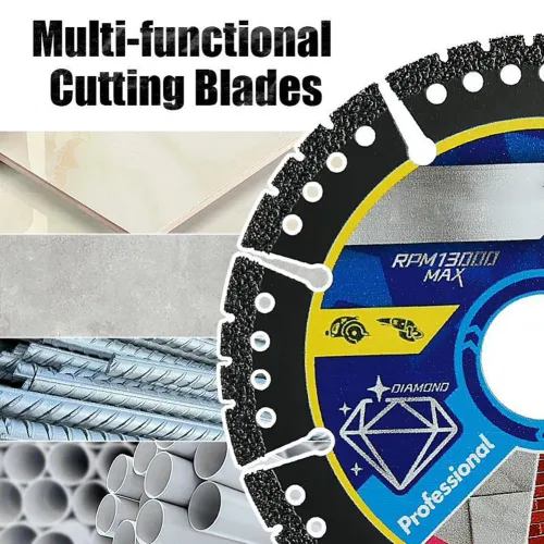 Multi Material Cutting Blades Metal Tile Stone Plastic Angle Grinder Saw Blades for Alloy Cast Iron Marble Tool Accessories