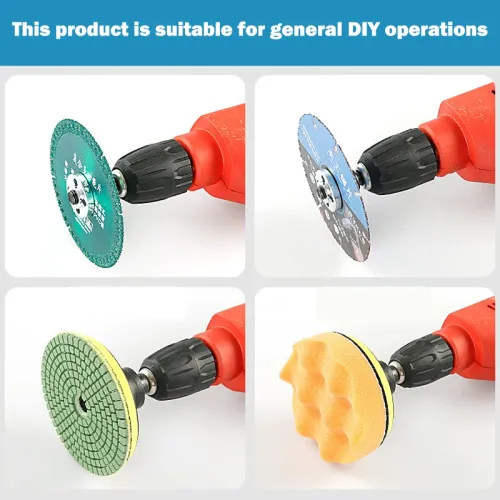 10mm Electric Drill Conversion Angle Grinder Connecting Rod for Cutting Disc Polishing Wheel Installation Adapter Accessories
