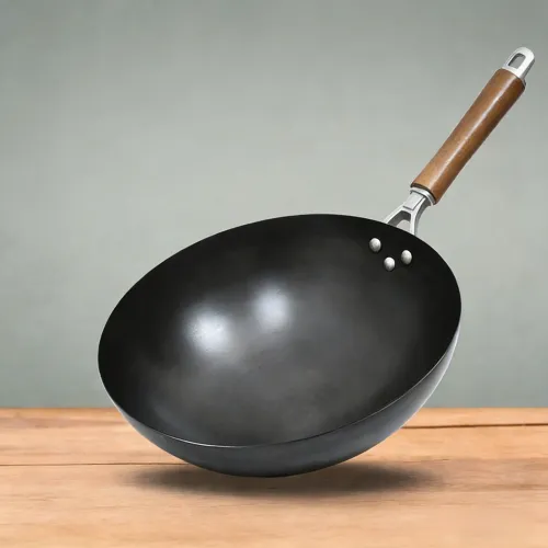 Pure Refined Iron Pan: Uncoated, Scratch Resistant, Zero Maintenance