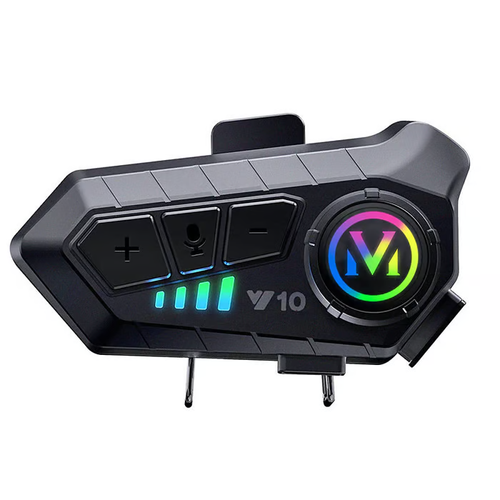 Motorcycle Bluetooth headset for half or full helmets