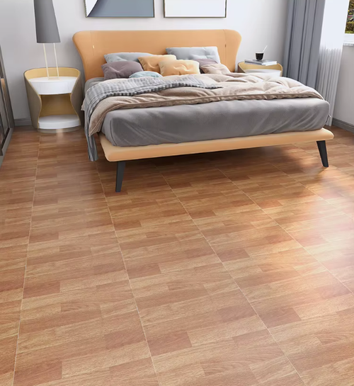 3 pcs Wood Grain Self-Adhesive Floor Sticker Removable Floor Sticker Peel And Stick