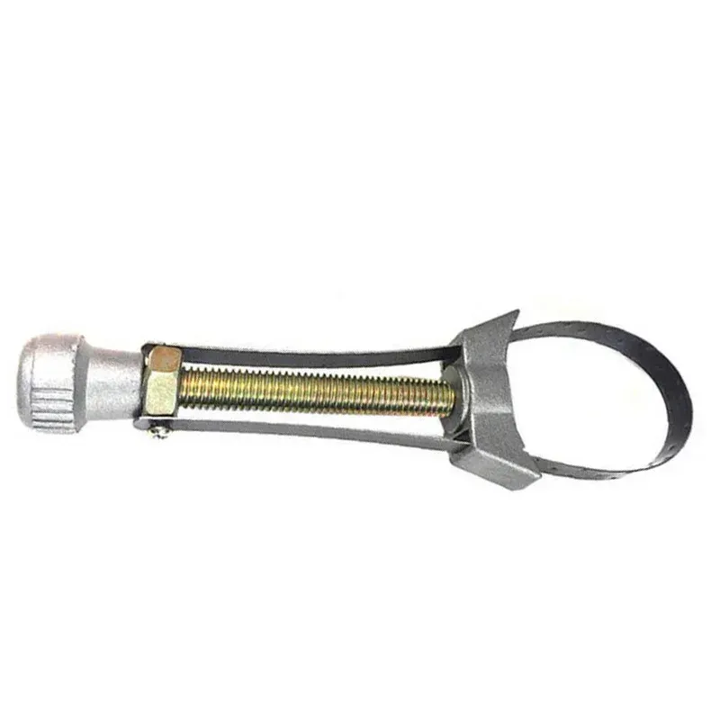 Car Oil Filter Removal Too Hand Tools Adjustable Automobile 60mm to120mm Diameter Steel Strap Wrench Spark Plug Repair Tool
