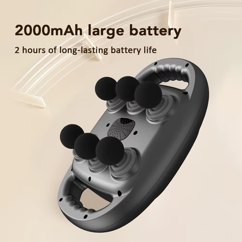 6-Head High-Frequency Vibration Body Massage Fascia Gun