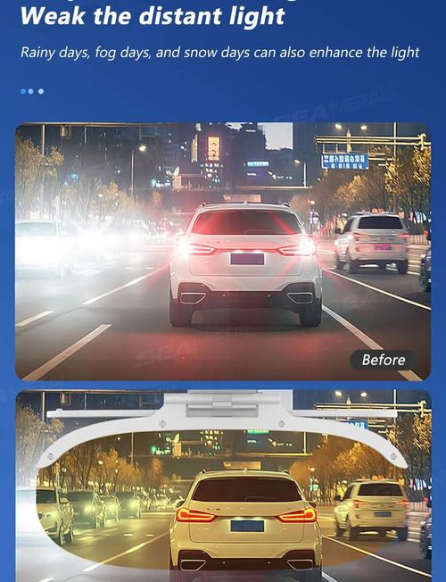 AUTOMECHANIST Car Sun Visor Goggle Anti-UV Anti-Dazzle Auto Sun Visor Plate Extender 360 Rotatable Safety Driving Day and Night