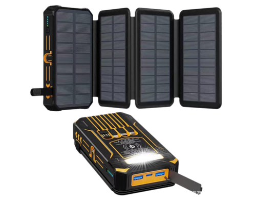 Solar Power Bank: Outdoor Essential for Power & Safety