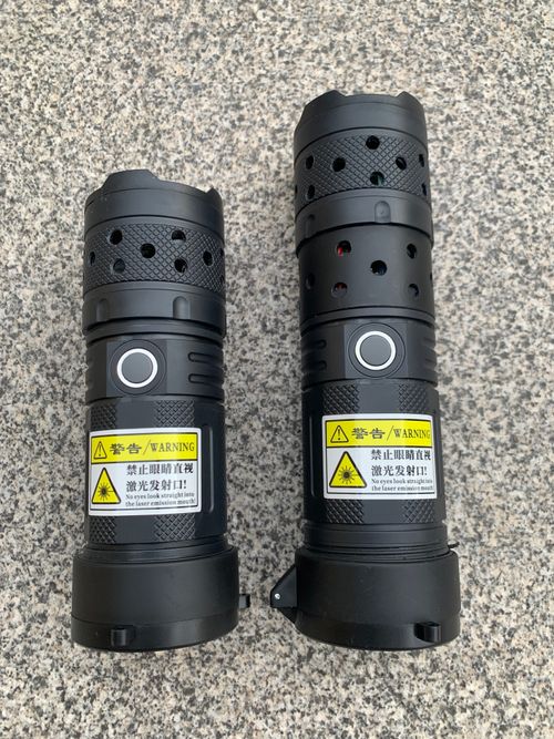 Handheld laser transmitter