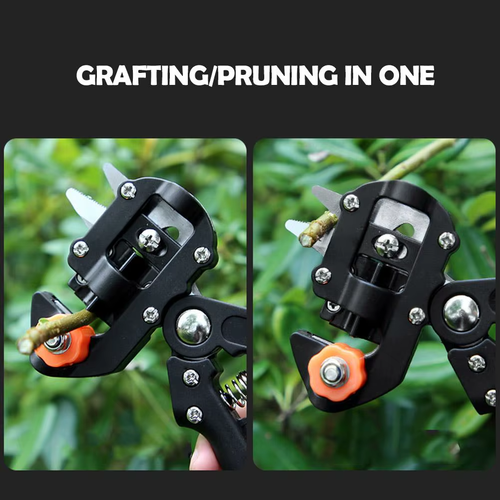 Professional Garden Grafting Tool Fruit Tree Pruning Shears Farming Pruner Scissor Cutting Knife Secateurs