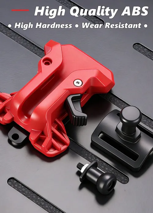 High-Hardness Self-Locking Drill Holder with Belt Clip Quick Release Power Tool Waist Holster Thickened Portable Storage