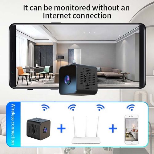 HD 1080P Smart Home Security Camera WiFi Camera Night Vision Motion Detection Alarm Baby Monitor Remote Video