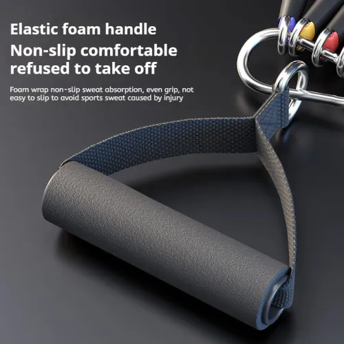 Resistance Bands With Handles Beginner fitness program using a resistance band at home