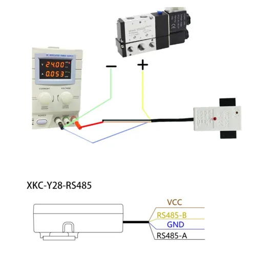XKC-Y28 Liquid Level Sensors Capacitive Level Touchless Compilable Sensor Switch for 12mm+ Flat Containers and Pipelines