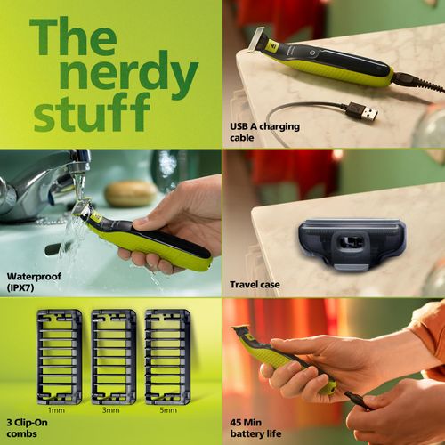 Perfected for Skin Comfort | Trimmer Men Beard | Suits all skin types & beard thickness, Wet & Dry Use | Electric Trimmer for Men