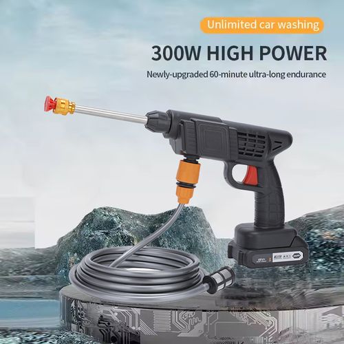 High Power Lithium Portable High Pressure Cordless Pressure Car Washer Water Gun