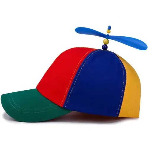 An Adjustable Baseball Cap with a Propeller  A Unique  Casual Outdoorsy Style An Ideal Sun Hat for Spring and Autumn Travel Suitable for Everyday Wear
