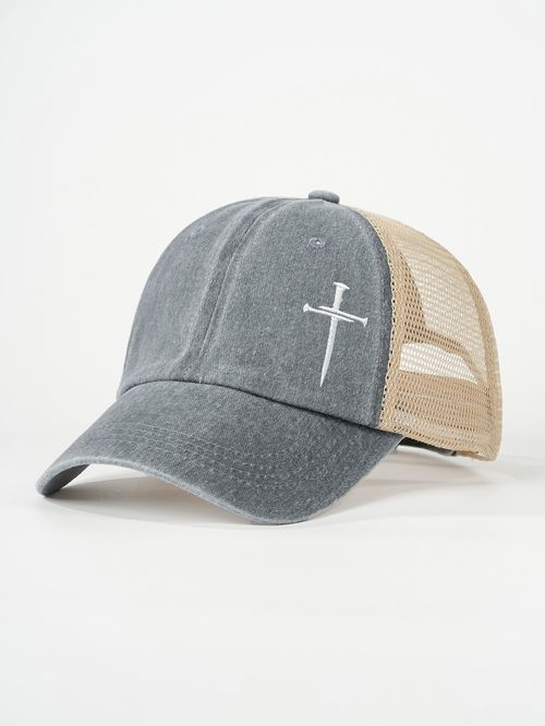 3 Nails 1 Cross Nailed It Cap