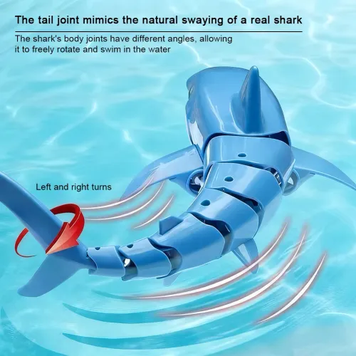 Smart Rc Remote Controlled Shark Charging Bionic Electric Motor Fish Simulation Rocking Fish