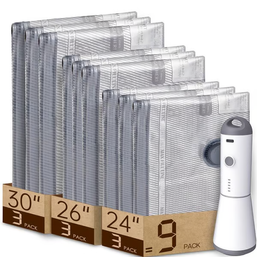 High-power wireless vacuum pump for storage bags, clothes and quilts, travel-use electric pumps