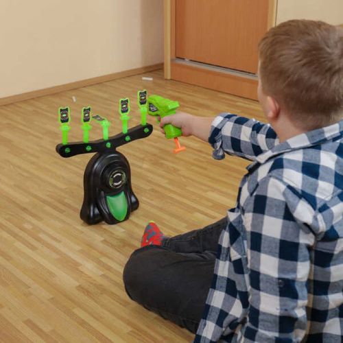 Luminous Target Kids Shooting Toy Gun Set