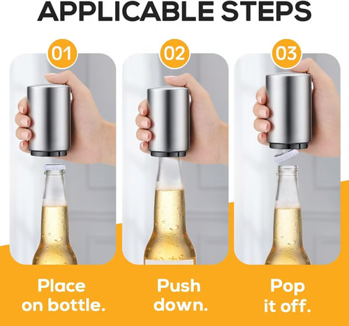 🏆 Almost Gone- Magnet-Automatic Beer Bottle Opener