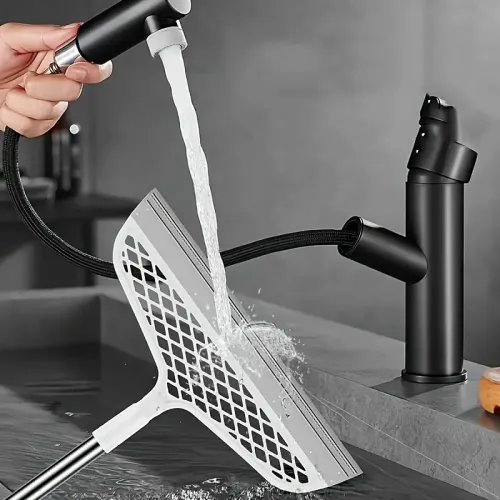 Silicone Scraper Broom Magic Wiper High Place Glass Wiper Floor Mop Household Splicing Cleaning Broom Bathroom Sweeping Water