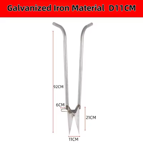 Manual Excavator For Horticultural Agriculture Vegetablest Rawberry Corn Transplanting Machine Dig the Ground And Plant Seedling
