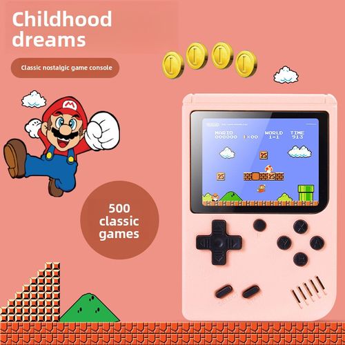 500 Games In One Portable Mini Electronic Video Game Player For Children
