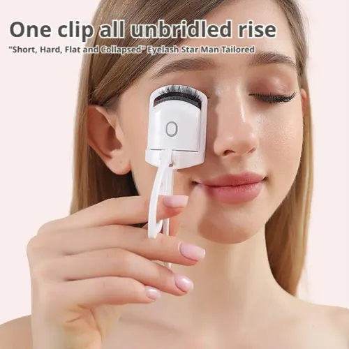 Electric eyelash Curler Long-lasting Styling Easy And Perfect Curling All Day Long Portable Electric Eyelash Curler Tool