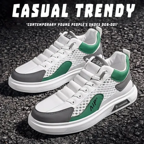 Breathable mesh casual shoes, sneakers, men's shoes, slip-resistant and wear-resistant