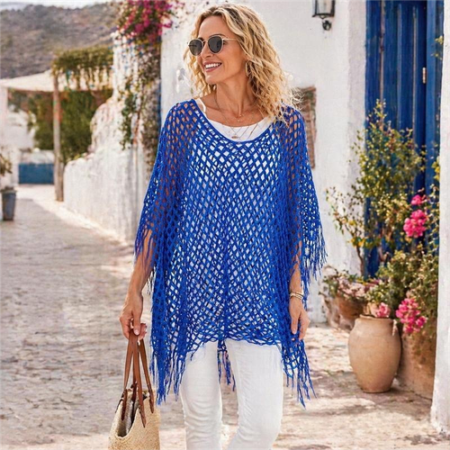 2PCS Metallic Crochet Cover-Up – Lightweight, Flowy & Effortlessly Stylish summer outfit