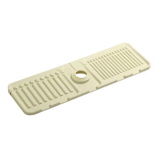 5pcs Silicone Sink Faucet Draining Mat