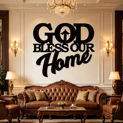 🔥Black Metal Sign Wall Art Decoration