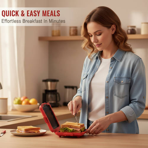 🔥2026 New Arrival: Limited Time 52% Discount! 🔥Microwave Toaster and Sandwich Maker