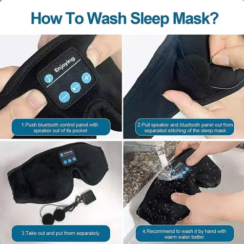 3D Bluetooth Sleep Eye Mask