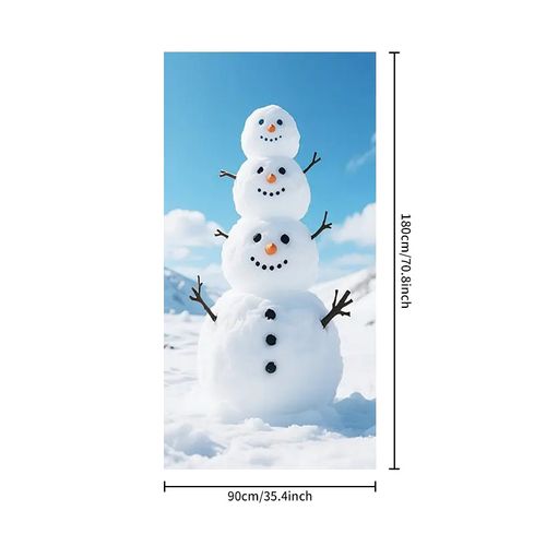 Santa Claus Party Decoration Banner Door Banner