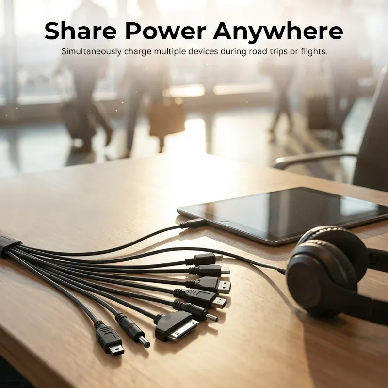 10-in-1 Universal USB Charging Cable