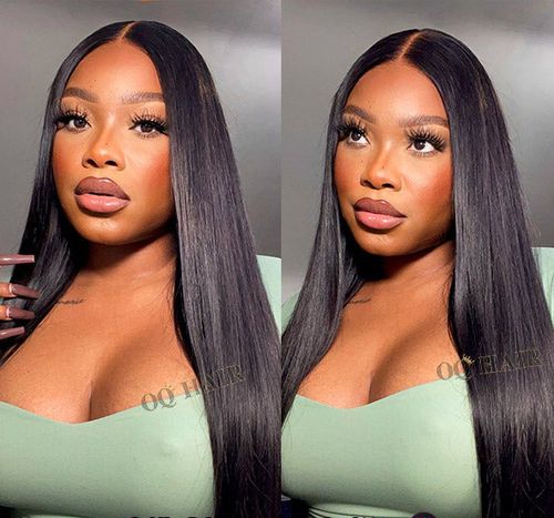 Silky Straight Easy Wear Go Glueless Wigs Pre Cut 7x5 HD Lace Closure Wigs Beginner Friendly