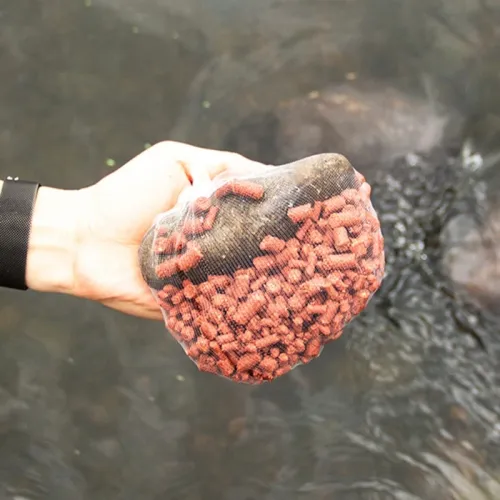 300Pcs Pellets Baits Bags Carp Fishing Baits Carp Fishing Bag Set PVA Bags Carp Fishing Not Dissolving PVA Fishing Baits Bags