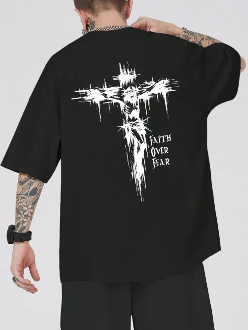 Christian Religious Jesus Walk by Faith Bible Verse T-shirt Men Women
