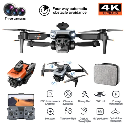 🚁 4K HD Camera Drone – Perfect for Travel, Photography & Gifting 📦 Foldable · Easy to Fly · Long Battery Life