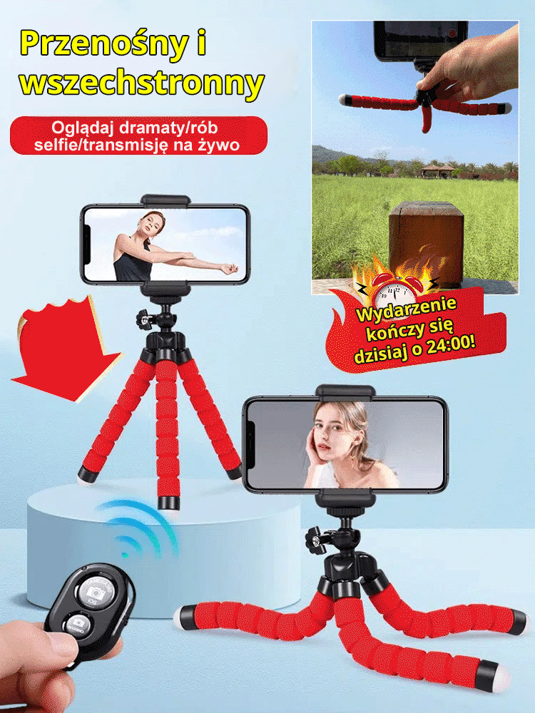 Photographic Wonder  Octopus Lazy Cell Phone Stand