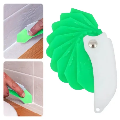 9 in1 Silicone Caulking Tool Sealant Spreading Professional Tile Window Grout Edge Removal Joint Sealant Spreader Spatula New
