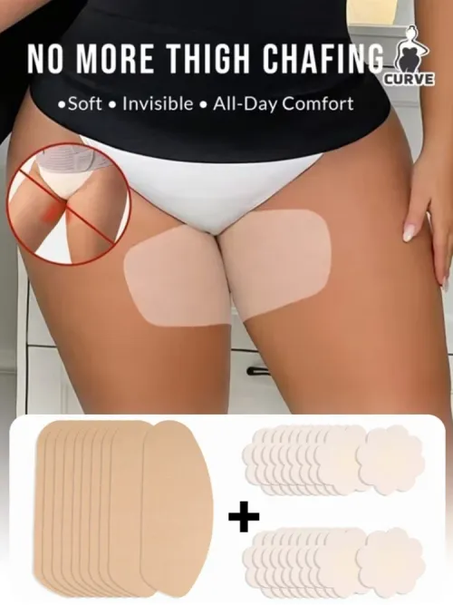 10pcs Anti-Friction Patches Invisible Waterproof Leg Protection Spandex Body Patch For Fitness Running Sports