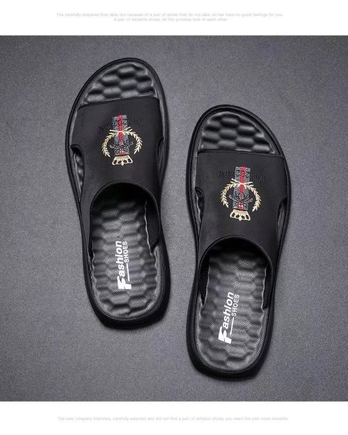 Men's high-end breathable and non slip slippers